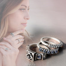 Load image into Gallery viewer, Summer Stack Ring Trio R586 - Sweet Romance Wholesale