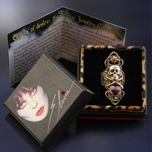 Load image into Gallery viewer, Elvira&#39;s Skull &amp; Crossbones Ring EL_R112 - Sweet Romance Wholesale