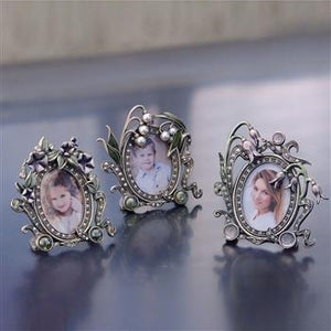 Set of 3 Miniature Picture Photo Frames - Sweet Romance Wholesale