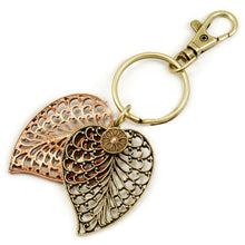 Load image into Gallery viewer, Leaves Keychain KEY100 - Sweet Romance Wholesale