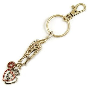 French Bird Keychain KEY105 - Sweet Romance Wholesale