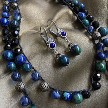 Load image into Gallery viewer, Gemstone Bead Necklace Malachite or Jasper - Sweet Romance Wholesale