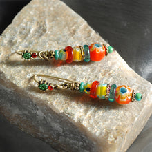 Load image into Gallery viewer, Millefiori Stack Earrings E1474 - Sweet Romance Wholesale
