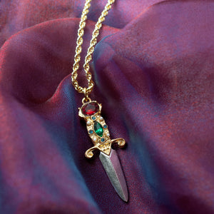Elvira's Dagger Necklace EL_N105 - Sweet Romance Wholesale