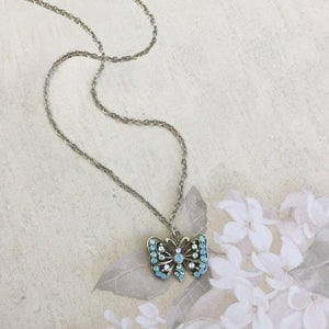 Butterfly Necklace N1589 - Sweet Romance Wholesale