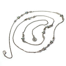 Load image into Gallery viewer, In Line Long Necklace N1637 - Sweet Romance Wholesale