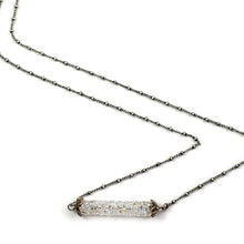 Load image into Gallery viewer, Crystal Rock Bar Necklace N1639 - Sweet Romance Wholesale