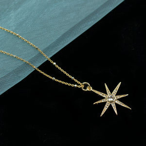 North Star Pendant Necklace N1702 - Sweet Romance Wholesale