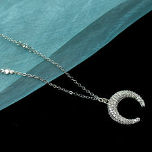 Load image into Gallery viewer, Mini Crescent Moon Necklace N1709 - Sweet Romance Wholesale