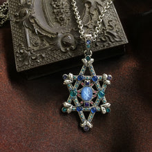 Load image into Gallery viewer, Star of Esther Magen David Necklace for Israel N370