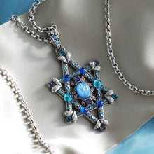 Load image into Gallery viewer, Star of Esther Magen David Necklace for Israel N370
