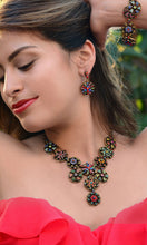 Load image into Gallery viewer, Calypso Rainbow Statement Necklace N499 - Sweet Romance Wholesale