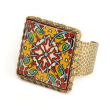 Load image into Gallery viewer, Ceramica Tile Cuff Bracelet OL-BR181 - Sweet Romance Wholesale