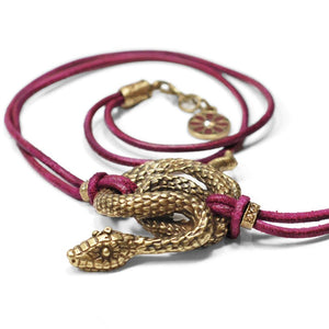 Rattlesnake Wrap Bracelet OL_BR335 - Sweet Romance Wholesale