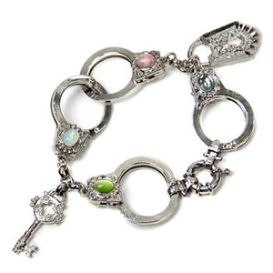 Lock'em Up Handcuff Bracelet OL_BR342 - Sweet Romance Wholesale