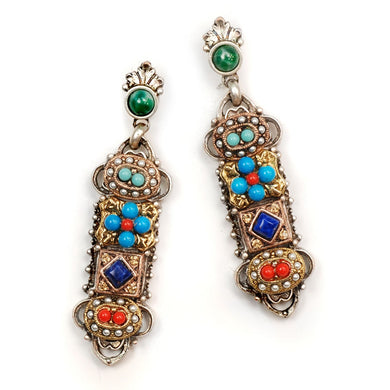 Desert Gypsy Linear Earrings E338 - Sweet Romance Wholesale