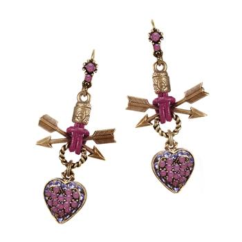 Southwest Heart Earrings OL_E354 - Sweet Romance Wholesale