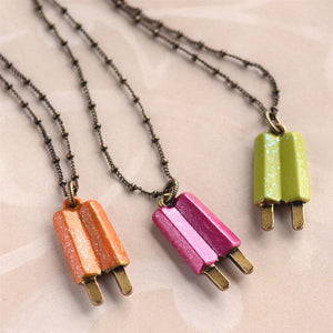 Popsicle Pendant Necklace OL_N147 - Sweet Romance Wholesale