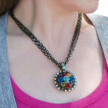 Load image into Gallery viewer, Skull Wreath Necklace OL_N149 - Sweet Romance Wholesale