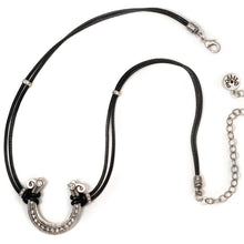 Load image into Gallery viewer, Get Lucky Horseshoe Necklace OL_N286 - Sweet Romance Wholesale