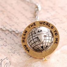 Load image into Gallery viewer, You mean the world to me Necklace - Sweet Romance Wholesale