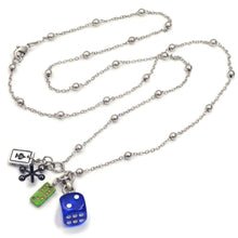 Load image into Gallery viewer, Games of Chance Lucky Charm Necklace N319 - Sweet Romance Wholesale