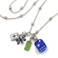 Load image into Gallery viewer, Games of Chance Lucky Charm Necklace N319 - Sweet Romance Wholesale