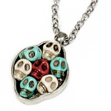 Load image into Gallery viewer, Family Skull Portrait Necklaces N322 - Sweet Romance Wholesale