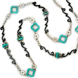 Southwestern Iron Layering Necklace OL_N361 - Sweet Romance Wholesale