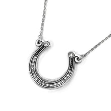 Load image into Gallery viewer, Get Lucky Horseshoe on Chain Necklace OL_N394 - Sweet Romance Wholesale
