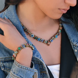 Desert Gypsy Vee Necklace - Sweet Romance Wholesale