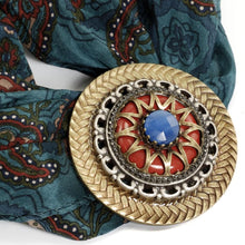 Load image into Gallery viewer, Stacked Medallion Brooch OL_P102 - Sweet Romance Wholesale