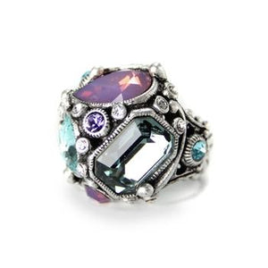 Crystal Geometry Ring OL_R1180 - Sweet Romance Wholesale