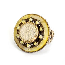 Load image into Gallery viewer, Ivory Mesh Sunshine Ring - Sweet Romance Wholesale