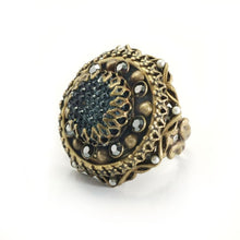 Load image into Gallery viewer, Crystal Medallion Ring OL_R404 - Sweet Romance Wholesale