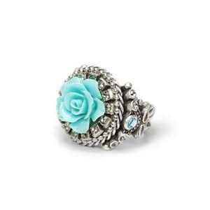 Carved Rose Ring OL_R434 - Sweet Romance Wholesale
