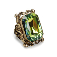 Load image into Gallery viewer, Grand Octagon Crystal Ring OL_R436 - Sweet Romance Wholesale