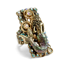 Load image into Gallery viewer, Mermaid Sea Life Ring - Sweet Romance Wholesale