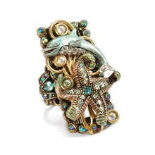 Load image into Gallery viewer, Dolphin Sea Life Ring - Sweet Romance Wholesale