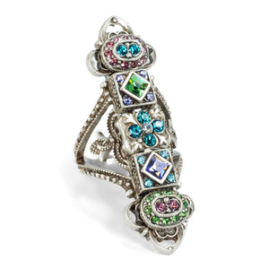Etheria SIlver Statement Ring - Sweet Romance Wholesale