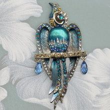 Load image into Gallery viewer, Art Deco Macaw Parrot Pin Brooch - Sweet Romance Wholesale
