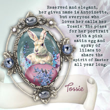 Load image into Gallery viewer, Tossie the Bunny Vintage Pin P330-TO - Sweet Romance Wholesale