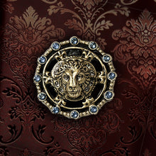 Load image into Gallery viewer, Lion Medallion Pin P654 - Sweet Romance Wholesale