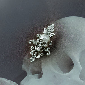 Small Skull Pin P656 - Sweet Romance Wholesale