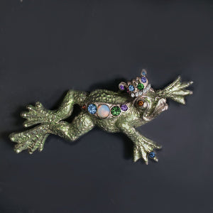 Frog Prince Statement Brooch - Sweet Romance Wholesale