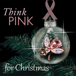 Think Pink Breast Cancer Awareness Pink Bee Pin - Sweet Romance Wholesale