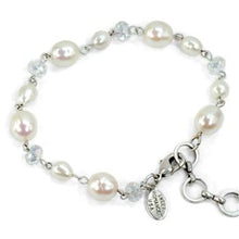 Load image into Gallery viewer, Pearls and Crystal Bracelet BR1005 - Sweet Romance Wholesale