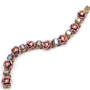 Crystal Rose Bracelet BR1212 - Sweet Romance Wholesale