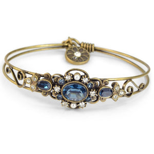 Victorian Jeweled Bangle Bracelet BR1260 - Sweet Romance Wholesale