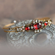 Load image into Gallery viewer, Victorian Jeweled Bangle Bracelet BR1260 - Sweet Romance Wholesale